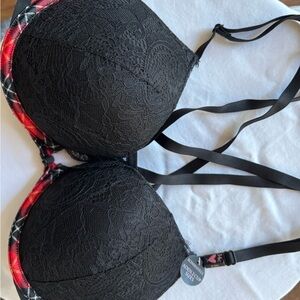 Victoria’s Secret Plaid Lace Bombshell Bra